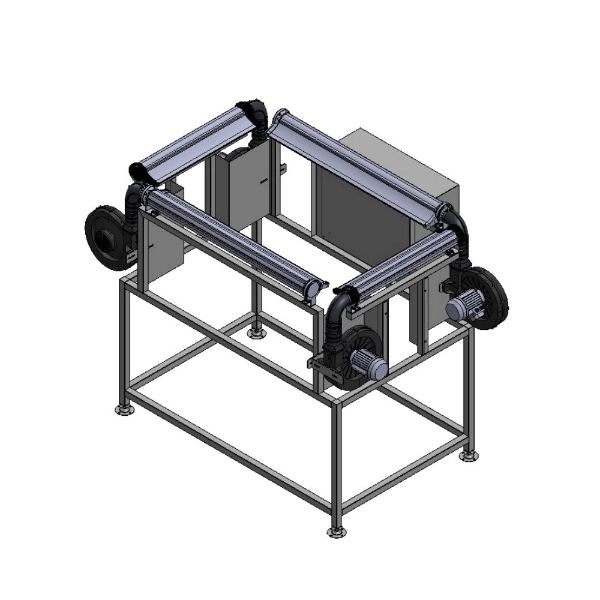 Machinerie pour l'égouttage rapide du traitement antimoisissure liquide sur les produits laitiers